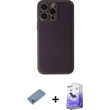 Pileli Store Pilelistore™ iPhone 13 Pro Max Kılıf Yadigar Klasik - Siyah Bilvis 5in1 5d Magic Hayalet Cam Ekran Koruyucu + Shine Kamera Lens Koruma Cam - Gı