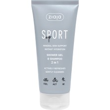 Ziaja Sport Duş Jeli ve Şampuan 2'si 1 Arada 200 ml