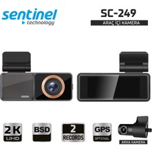 Sentinel SC-249 Kayıt Cihazı 2k 3.2" Dokunmatik Ekran