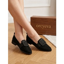 Orceyva Casual Süet Fantazi Babet