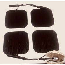 Sezince Tens Pedi 5x5 cm 4'lü 1 Paket Black Pearl