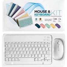 Çeşithane Kablosuz  Klavye Mouse Set Rgb Işıklı 2.4g Bluetooth Oyuncu Seti