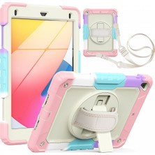 Newface Cosmotex New Ipad Air 2 9.7 Kılıf Tablet Rainbow Kapak - Pembe
