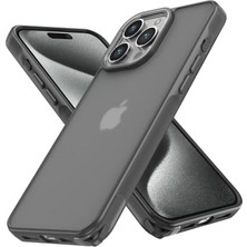 Bucuks Mey Ithalat®   iPhone 13 Pro Max Kılıf Elegant Kapak - Titan Gri