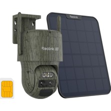 Reolink Trackmix Lte 4K 4g Sım Kartlı Solar Güvenlik Kamerası