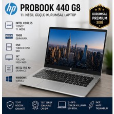 Yenilenmiş Hp Probook 440 G8 I5 1135G7 16GB Ram SSD 14” Fhd Işıklı Tr Klavye