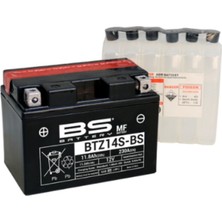 Bs Battery BTZ14S-BS 12V11.2AH Bakımsız Motosiklet Aküsü