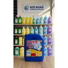 Sorex Çamaşır Suyu 5 Lt - Ekstra Beyazlık & Hijyenik Temizlik (Elde Yıkama ve Genel Kullanım)