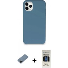 İlk El Grup Pilelistore™ iPhone 11 Pro Kılıf Zirve Modern Özel Seri - Siyah 5d Hayalet Cam Ekran Koruyucu + Shine Kamera Lens Koruma Cam - Sh