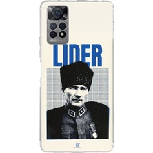 TechTree Redmi Note 12 Pro 4g Uyumlu Atatürk Lider Baskılı Silikon Kılıf