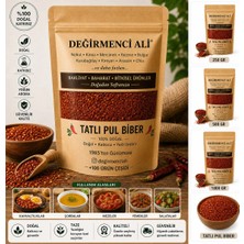 Değirmenci Ali Tatlı Pul Biber 250 gr Doğal Katkısız Baharat