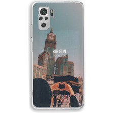 TechTree Redmi Note 10 / 10S Uyumlu Kabe Sevdası Baskılı Silikon Kılıf