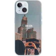 TechTree iPhone 15 Uyumlu Kabe Sevdası Baskılı Silikon Kılıf