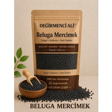 Değirmenci Ali Beluga Siyah Mercimek 3lü Set 1 Kg*3 Paket | Siyah Mercimek |