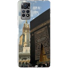 TechTree Redmi Note 11 Pro 4g Uyumlu Manevi Huzur Kabe Kapısı Umre Baskılı Silikon Kılıf