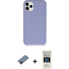 İlk El Grup Pilelistore™ iPhone 11 Pro Kılıf Zirve Modern Özel Seri - Siyah 5d Hayalet Cam Ekran Koruyucu + Shine Kamera Lens Koruma Cam - Sh