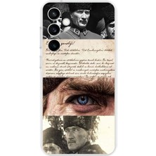 TechTree Samsung Galaxy S23 Fe Uyumlu Ata'nın Emaneti Baskılı Silikon Kılıf
