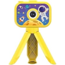 Nevamel® Çocuklara Özel Ayaklı Mini Fotoğraf Makinesi Dijital LCD Ekran