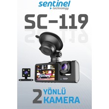 Sentinel SC-119 Araç Içi Kayıt Kamerası
