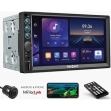 Harward HR-G756 7" Double Din Oto Teyp Multimedya Oynatıcı
