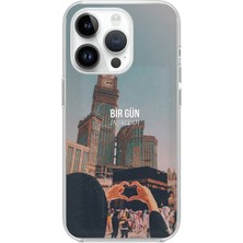 TechTree iPhone 14 Pro Uyumlu Kabe Sevdası Baskılı Silikon Kılıf