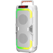 Çeşithane ABS-4220W Taşınabilir Bluetooth Hoparlör Çift Hoparlörlü
