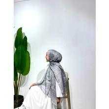 Aminenesil Ipeksi Soft Şal Gri Renk Tuka