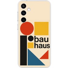 TechTree Samsung Galaxy S23 Fe Uyumlu Bauhaus Akımı Baskılı Silikon Kılıf