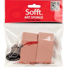 Panpastel Angle Slice Set Flat (Sünger Çubuk Açılı Dilim Düz) 2 Parça