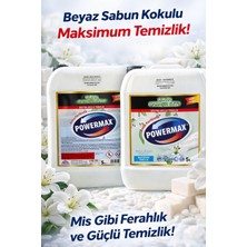 Powermax Beyaz Sabun Ferahlığı Çamaşır Suyu 5 Lt - Ultra Hijyenik Temizleyici ve Nostaljik Temizlik Kokusu