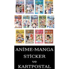 Gerekli Şeyler Yayıncılık One Piece 21-22-23-24-25-26-27-28-29-30-31-32-33 Manga Seti (13 Kitap) / Anime-Manga Sticker ve Kartpostal Hediyeli