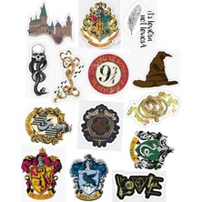 Bsb Harry Potter Sticker Telefon Laptop Notebook Tablet Defter Matara Stiker Etiket ST1049