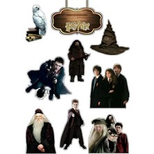 Bsb Harry Potter Sticker Telefon Laptop Notebook Tablet Defter Matara Stiker Etiket ST188