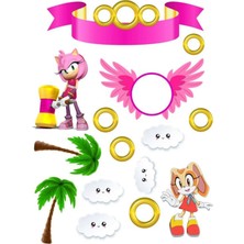 Bsb Sonic Sticker Telefon Laptop Notebook Tablet Defter Matara Stiker Etiket ST230