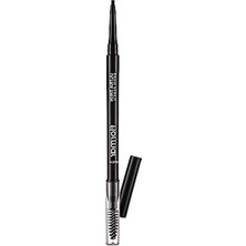 Aesco Ultra Thin Fırça Başlıklı & Asansörlü Ucu Ince Kaş Kalemi 004 Dark Brown