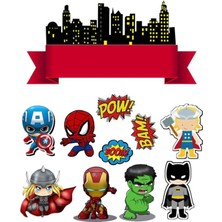 Bsb Baby Avengers Sticker Telefon Laptop Notebook Tablet Defter Matara Stiker Etiket ST564