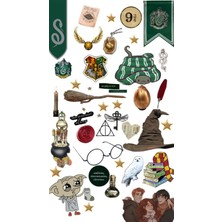 Bsb Harry Potter Sticker Telefon Laptop Notebook Tablet Defter Matara Stiker Etiket ST1082