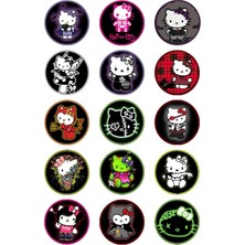 Bsb Hello Kiitty Sticker Telefon Laptop Notebook Tablet Defter Matara Stiker Etiket ST605