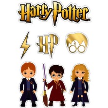 Bsb Harry Potter Sticker Telefon Laptop Notebook Tablet Defter Matara Stiker Etiket ST1093