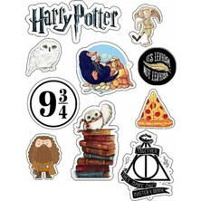 Bsb Harry Potter Sticker Telefon Laptop Notebook Tablet Defter Matara Stiker Etiket ST1127