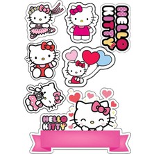 Bsb Hello Kitty Sticker Telefon Laptop Notebook Tablet Defter Matara Stiker Etiket ST611