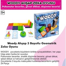 Ulu Pazarlama Woody Ahşap 3 Boyutlu Geometrik Zeka Oyunu