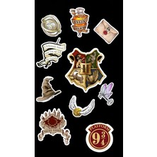 Bsb Harry Potter Sticker Telefon Laptop Notebook Tablet Defter Matara Stiker Etiket ST669
