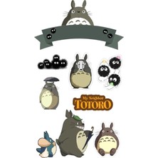Bsb Totoro Sticker Telefon Laptop Notebook Tablet Defter Matara Stiker Etiket ST731