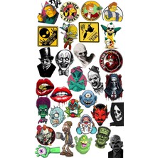 Bsb Y2K Sticker Telefon Laptop Notebook Tablet Defter Matara Stiker Etiket ST1691
