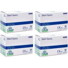 Tules Steril Spanc Gazli Bez 100LÜ 7.5cmx7.5cm Gaz Kompres 4 Kutu