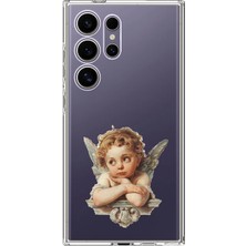 TechTree Samsung Galaxy S24 Ultra Uyumlu Cupid's Dream (Eros’un Rüyası) Baskılı Silikon Kılıf
