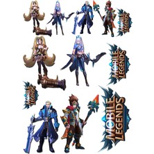 Bsb League Of Legends Sticker Telefon Laptop Notebook Tablet Defter Matara Stiker Etiket ST465