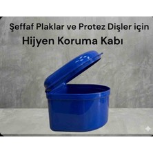 Vulli Diş Plak Kabı Protez Kutusu 1 Adet Büyük Boy Çeşitli Renkler