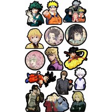 Bsb Japon Anime Sticker Telefon Laptop Notebook Tablet Defter Matara Stiker Etiket ST970